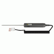 CHAUVIN ARNOUX - Sonde SP11 de type Pt100 à aiguille pour pénétration, jusqu'à 600°C, avec poignée, longueur 13 cm et diamètre de 3 mm