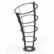 ELICE Corbeille Vigipirate sur pied Premium 110L Gris Manganèse