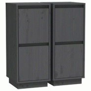 Helloshop26 - Buffet bahut commode armoire meuble de rangement organisateur cuisine salle de séjour salons lot de 2 31,5 x 34 x 75 02_0036835 - 30002 Helloshop26 - Buffet bahut commode armoire meuble de rangement organisateur cuisine salle de séjour salons lot de 2 31,5 x 34 x 75 02_0036835 - 30002
