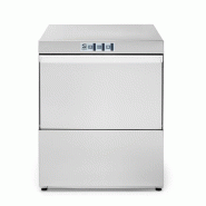 Lave-verres professionnel GP-50 avec panier 500x500 mm, hauteur utile 260 mm, puissance 3000W, poids 52 kg, cycle 50 secondes | Sammic - 1303162