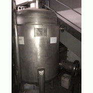 Réacteur inox 500 litres avec chemise d'occasion - référence                        :                         c4109
