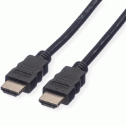 ROLINE Câble HDMI High Speed avec Ethernet, noir, 30 m_0