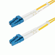 StarTech Cble Fibre Optique de 2m Duplex Monomode LC à 