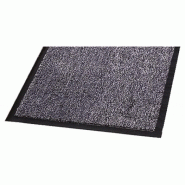 Tapis antipoussiÈre welcome, coloris anthracite, dimensions 60 x 90 cm