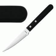 Couteau à steak manche noir 217mm | Amefa - H003