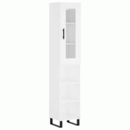 Helloshop26 - Buffet bahut commode armoire meuble de rangement organisateur cuisine salle de séjour salon haut 34,5 x 34 x 180 cm 02_0032378 - 300021 Helloshop26 - Buffet bahut commode armoire meuble de rangement organisateur cuisine salle de séjour salon haut 34,5 x 34 x 180 cm 02_0032378 - 300021