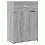 Helloshop26 - Buffet bahut commode armoire meuble de rangement organisateur cuisine salle de séjour salon sonoma 60 x 30 x 84 cm 02_0036384 - 3000212