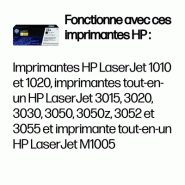 HP 12A toner LaserJet noir authentique