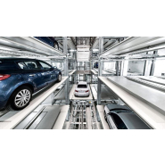 Parking Automatique avec Convoyeur Vertical et Casiers de Rangement - Parksafe 582