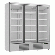 Réfrigérateur pro 3 portes en verre vitrine murale - P7455.2205