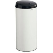 ROSSIGNOL Poubelle a ouverture automatique - 45l - sensitive - blanc signalisation ROSSIGNOL Poubelle a ouverture automatique - 45l - sensitive - blanc signalisation