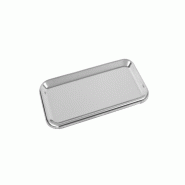 Schneider - Plateau d’exposition, acier inoxydable poli, 300 x 160 x 12 mm - argenté inox 154024 Schneider - Plateau d’exposition, acier inoxydable poli, 300 x 160 x 12 mm - argenté inox 154024