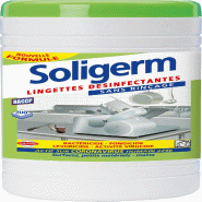 SOLIGERM lingettes desinfectantes sans rincage x200 - 3346024709190