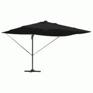 VidaXL Parasol Noir 352 x 251 x 265 cm Polyester et Aluminium Modèle Titan Essence - 42003331