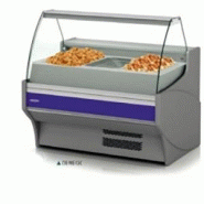 Vitrine bain-marie professionnelle - Bacs GN 1/1 à eau ou chaleur sèche - Température +50°/+70°C Vitrine bain-marie professionnelle - Bacs GN 1/1 à eau ou chaleur sèche - Température +50°/+70°C