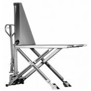 506101900 transpalette haute levée 100 % inox 304 - whiptruck - fourches 1200 mm roues nylon, 1000 kg 506101900 transpalette haute levée 100 % inox 304 - whiptruck - fourches 1200 mm roues nylon, 1000 kg