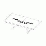 Grille passe-câbles pour table Kellington II de réunion Grille passe-câbles pour table Kellington II de réunion