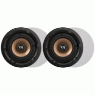 Artsound Happi, haut-parleurs muraux à 2 voies, ronds, 5,25 pouces, 10-100W, blanc, (2pcs) - ART-HPRO525 Artsound Happi, haut-parleurs muraux à 2 voies, ronds, 5,25 pouces, 10-100W, blanc, (2pcs) - ART-HPRO525
