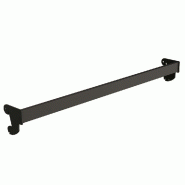 Barre de charge de charge rectangulaire L60xP7cm - noir