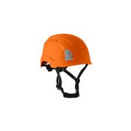 Casque de protection aéré orange. En 397&amp; en 12492. Coque interne en ppe.