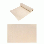 Chemin de table effet lin naturel 28cm x 5m