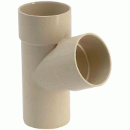 Culotte pvc 67°30 - ø 80 mâle/femelle - sable