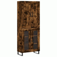 Helloshop26 - Buffet bahut commode armoire meuble de rangement organisateur cuisine salle de séjour salon haut 69,5 x 34 x 180 cm 02_0033408 - 300021