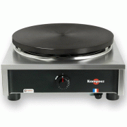 Krampouz Crêpière gaz carrée Confort - thermostatique - argenté CTCH3MA-KR