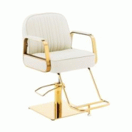 Physa - Physa Wellness & Lifestyle Staunton Cream & Gold Chaise de Coiffeur avec Repose-Pieds Hauteur réglable 560 x 730 mm Charge 200 kg - 406285923 Physa - Physa Wellness & Lifestyle Staunton Cream & Gold Chaise de Coiffeur avec Repose-Pieds Hauteur réglable 560 x 730 mm Charge 200 kg - 406285923