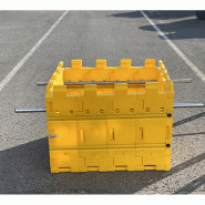 PLAST'UP ROTOMOULAGE Blindage de fouilles léger légo- kit 5 0,8x1,2x0,65m - JAUNE - jaune 0036336286344