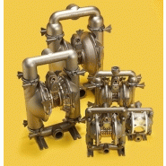 Pompe pneumatique à membranes alimentaires