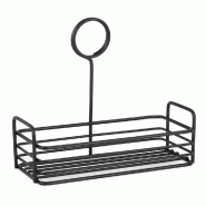 Porte-épices Stalgast, noir, 195 x 86 x 180 mm (L x P x H) - TT4413195