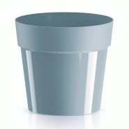 Prosperplast - Pot CUBE BASIC - 19,9x19,9x18,3 cm, gris clair - gris plastique polypropylène ZA3575