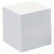 Quo Vadis - Bloc cube - Classic - Blanc - 9x9x7,5 cm - Papier Clairefontaine blanc - Fabrication française - bleu 236015Q Quo Vadis - Bloc cube - Classic - Blanc - 9x9x7,5 cm - Papier Clairefontaine blanc - Fabrication française - bleu 236015Q