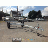 Remorque Porte-Kayak & Planche - 1 et 2 Places - PTAC : 340 Kg - Référence SW385M16 - Transport de bateaux/ kayaks/ jet-ski