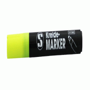 Schneider - Marqueur craie 5mm, couleur jaune, épaisseur d'écriture : 2-5mm - jaune 198902