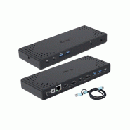 Station d'accueil i-tec USB-C USB 3.0 Thunderbolt 3 + Thunderbolt 4 - CADUA4KDOCKPDL2