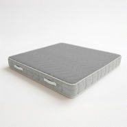 THE WHITE STONE Matelas double 180x190 mémoire de forme 9 zones H20 orthopédique hypoallergénique - blanc multi-matériau SCILAH20-180X190X20