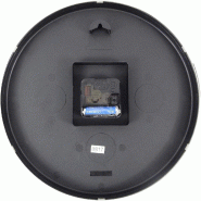 Unilux Pop Horloge murale Système Quartz Silencieuse Diamètre 28 cm Noir - noir 400094281_0