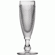 Utopia Lot de 6 flûtes à champagne 150 ml en verre, DANTE - 5060020671609