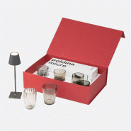 Zafferano Ensemble De 6 Verres Bicolores De La Collection Melting Pot En Verre Décoré - Vert Et Aigue-Marine - Safran - multicolore 8056300195887