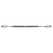 18-45 - tendeur d'arrimage - emile maurin - à lanterne anneau et crochet, inox 18-45 - tendeur d'arrimage - emile maurin - à lanterne anneau et crochet, inox