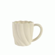 Aulica Mugs nuage écru - lot de 4 - blanc 207501 Aulica Mugs nuage écru - lot de 4 - blanc 207501