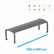 Banquette ALGARVE acier