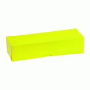 ECOLOMIQUE - 50 Pcs - Boîte carton rectangulaire jaune - 7 macarons, 21,5 x 7 cm, Hauteur: 5 cm - ECO210MAC7J - jaune papier ECO210MAC7J ECOLOMIQUE - 50 Pcs - Boîte carton rectangulaire jaune - 7 macarons, 21,5 x 7 cm, Hauteur: 5 cm - ECO210MAC7J - jaune papier ECO210MAC7J