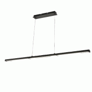 Fabas Luce Suspension Led Ling 40 W 4800 Lm 3000 K, Structure En Métal Noir Et Méthacrylate, Classe 2, Intensité Variable - Série Ling - noir 8019
