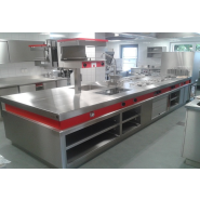 Fourneau professionnel sur mesure