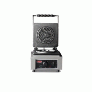 Gaufrier rond professionnel – 37 x 47 cm – Réf. AKS-SGS-WB.25E - AKS-SGS-WB.25E