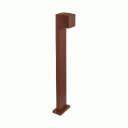 Gea Luce Ges2322 Borne Led 10W Cct 3000K/4000K/6500K Simple Émission En Aluminium Marron - Orientable Ip65 - Gealuce - marron GES2322