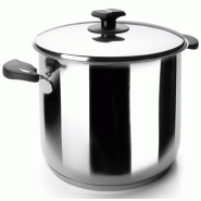 LACOR marmite super haute avec couvercle NOVA LADYCOR 28 cm 3,5 L acier 18/10 compatible induction 88129 - Acier inoxydable 18/10 8414271881299